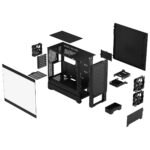Caixa ATX Fractal Design Pop Air Black TG Clear Tint - Image 8