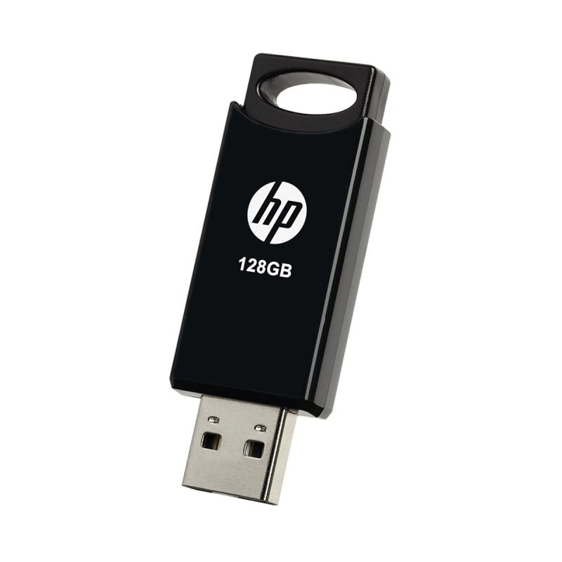 HPFD212B-128 Pen Drive HP V212 128GB USB 2.0 Preta - Image 1