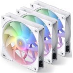 Ventoinha Jonsbo ZF120 PWM-ARGB Branco 120mm (Pack 3)