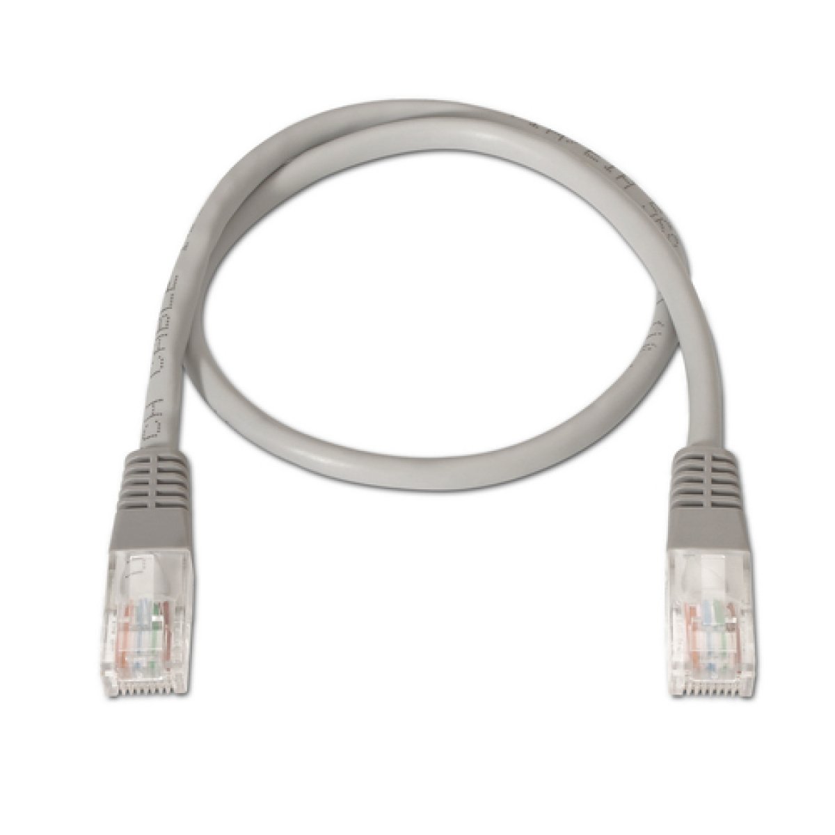 AISENS A135-0229 Cabo de rede Cinza 1 m Cat6 U/UTP (UTP) - Image 2