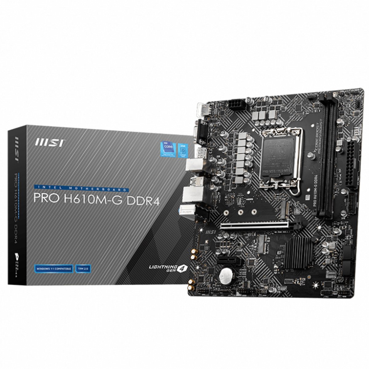 Motherboard Micro-ATX MSI PRO H610M-G DDR4 LGA 1700 - Image 1