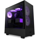 Caixa ATX NZXT H5 Flow RGB Preta Vidro Temperado