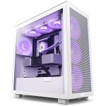 Caixa ATX NZXT H7 Flow RGB Branca Vidro Temperado