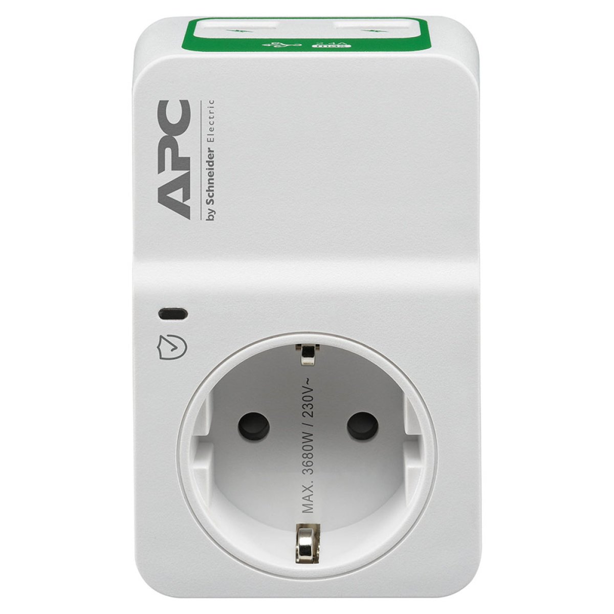 Supressor de Picos APC Essential SurgeArrest PM1WU2-GR 1 Outlet 230V 2 Portas USB - Image 2