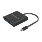 CONCEPTRONIC DOCK USB-C 1XHDMI 1XVGA 1XUSB3.0 1XAUX OUT