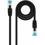Cabo de Rede Nanocable RJ45 LSZH CAT.7 600MHZ SFTP AWG26 30 CM Preto