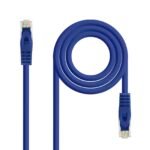 Cabo de Rede Nanocable RJ45 LSZH CAT.7 600MHZ SFTP AWG26 30 CM Azul