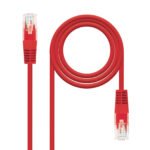 Cabo de Rede Nanocable RJ45 LSZH CAT.7 600MHZ SFTP AWG26 30 CM Vermelho