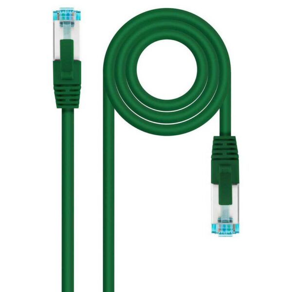 Cabo de Rede Nanocable RJ45 LSZH CAT.7 600MHZ SFTP AWG26 2 M Verde