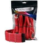 Kit Extensão CableMod Pro ModMesh 12VHPWR para 3x PCI-e 45cm Vermelho