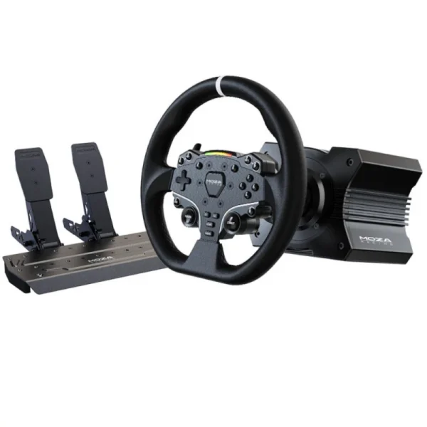 MOZA Racing Set (R5 Direct Drive Wheelbase ES Steering Wheel SR-P Lite Pedals)