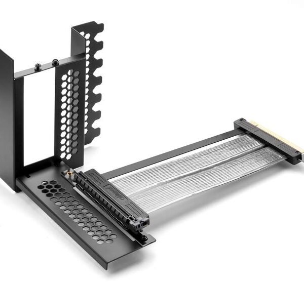 Suporte Vertical CableMod PCI-e Bracket PCI-e 4.0 Edition HDMI + DisplayPort - Preto