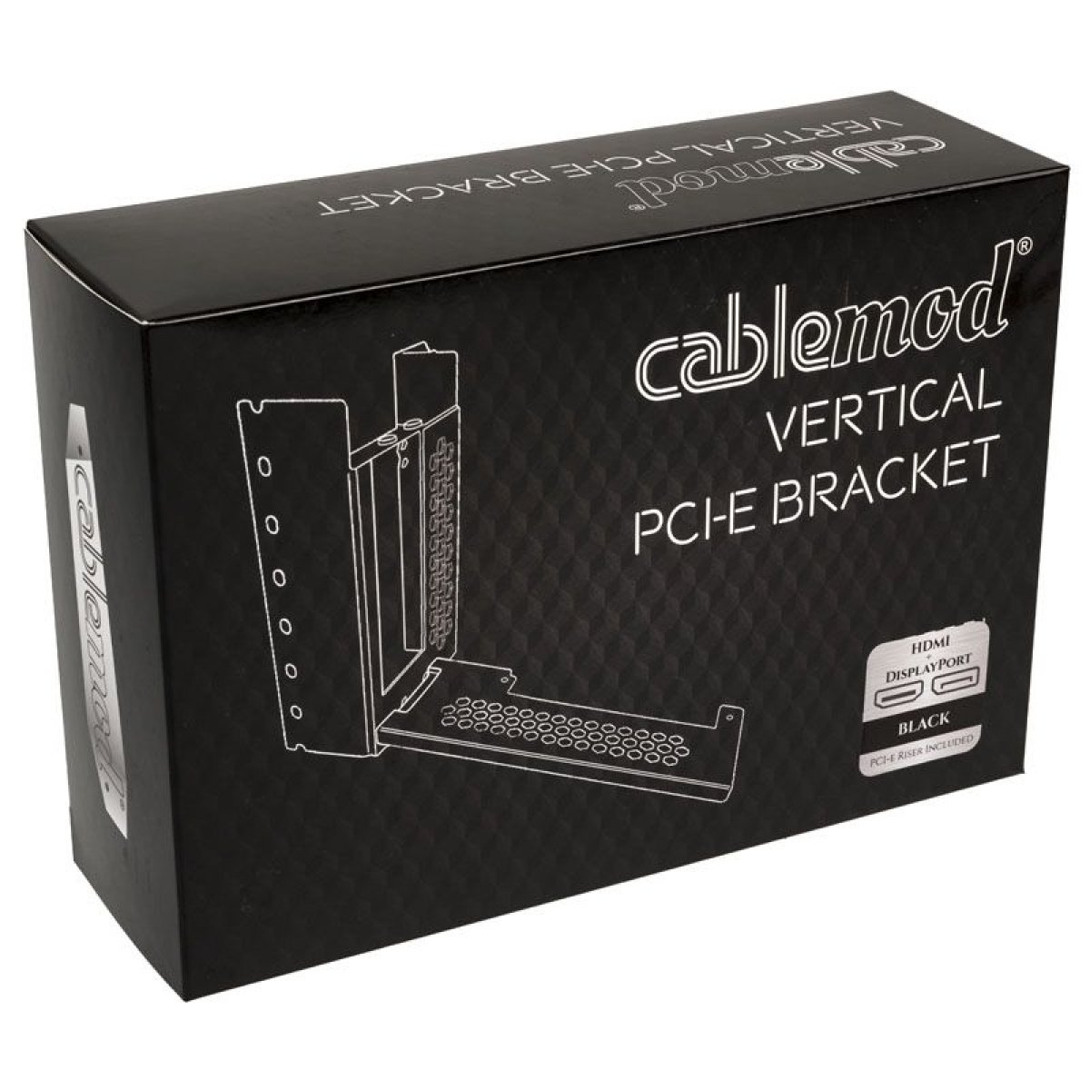 Suporte Vertical CableMod com riser para placa gráfica 1x DP 1xHDMI - Image 7