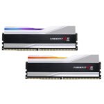 Memória RAM G.SKILL Trident Z5 RGB 32GB (2x16GB) DDR5 6000MHz CL40 Prateada