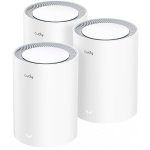 Sistema Mesh Cudy M1800 AX1800 Dual-Band WiFi 6 Gigabit (Pack 3)