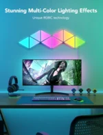 Paineis de Luz Led Triangulares Govee H6067 Glide Triangle RGB - Image 2