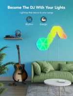 Paineis de Luz Led Triangulares Govee H6067 Glide Triangle RGB - Image 4