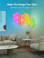 Paineis de Luz Led Triangulares Govee H6067 Glide Triangle RGB - Image 6