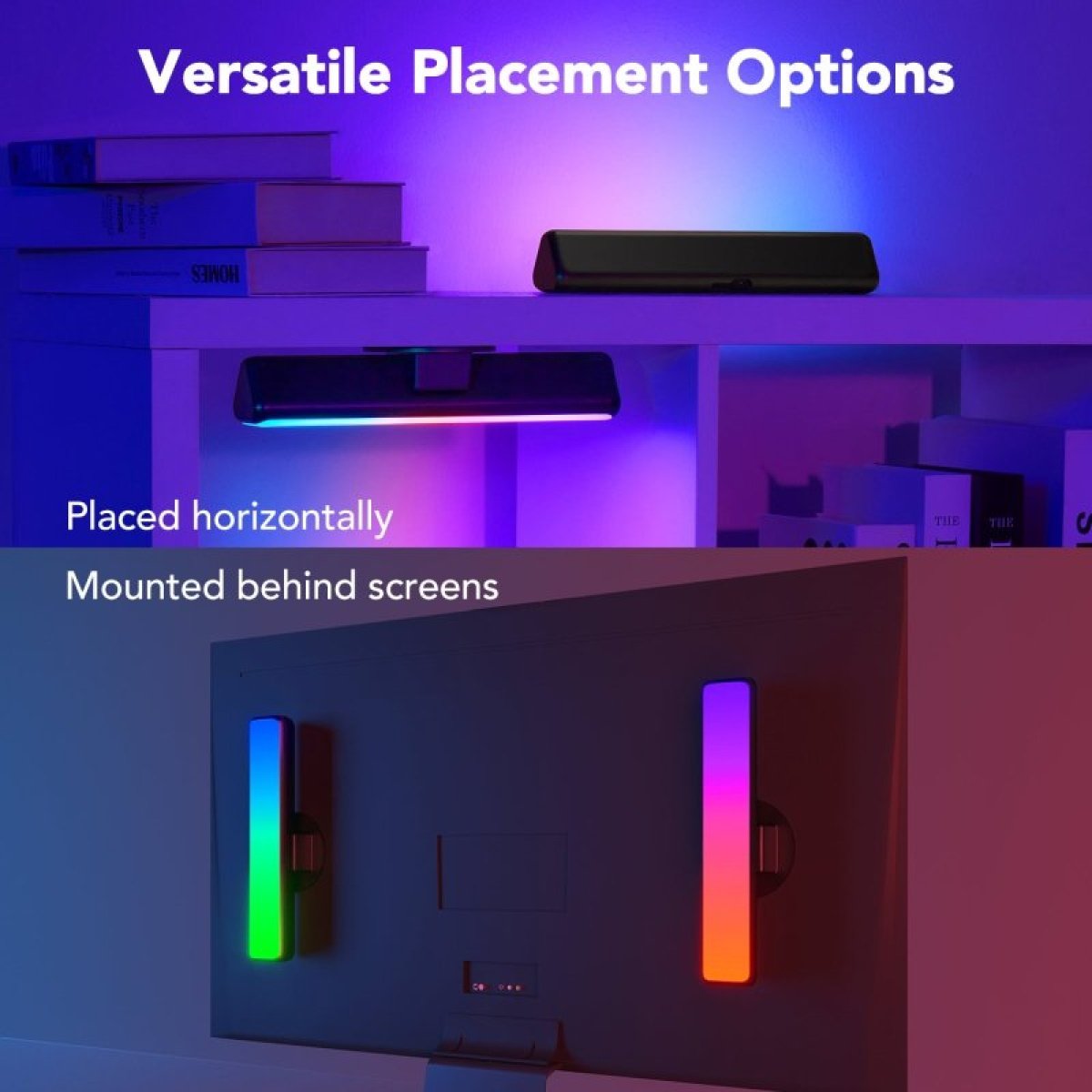 Barra de luz LED Govee H6056 Flow Plus Light Bars WiFi + Bluetooth RGB - Image 3