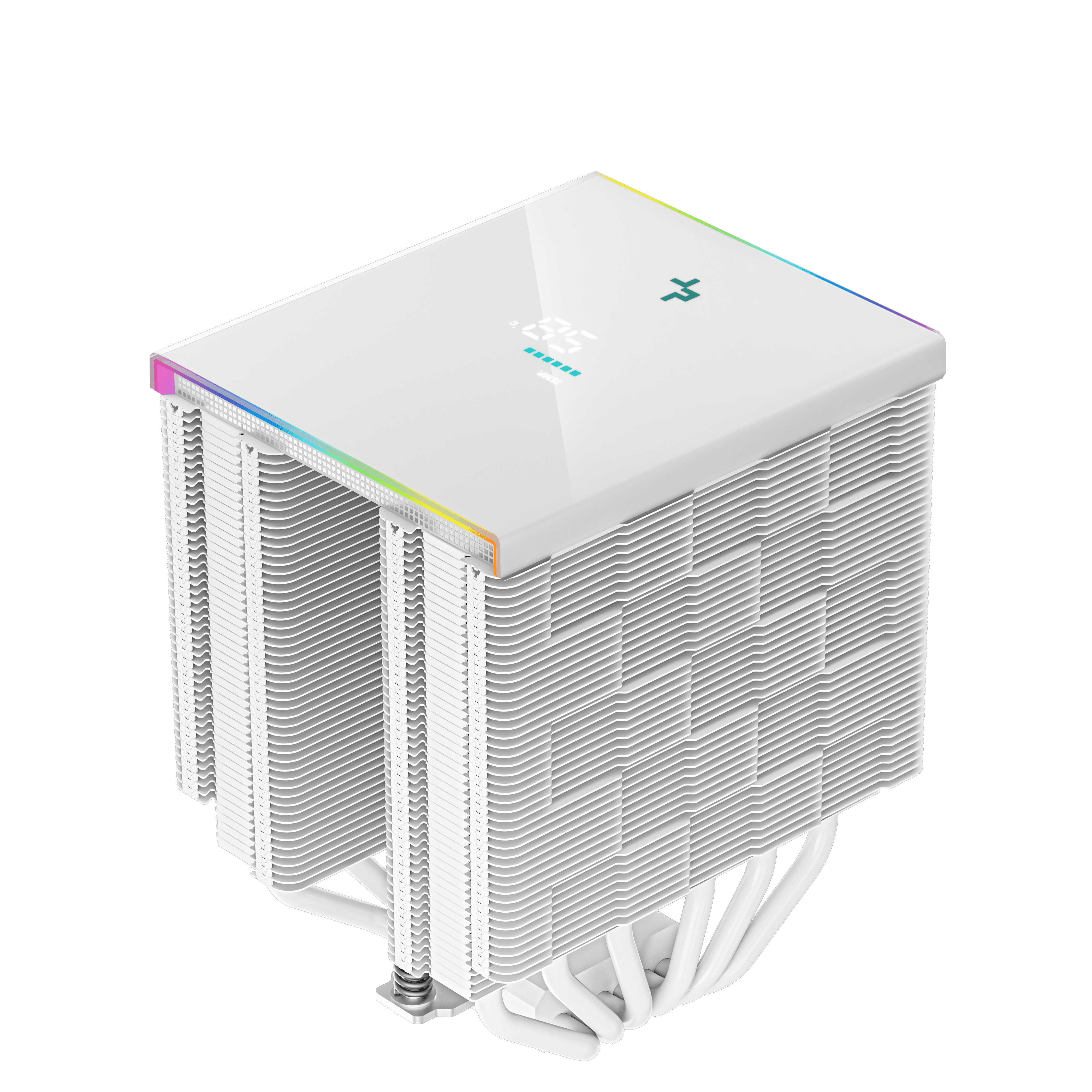 Dissipador Deepcool AK620 DIGITAL WH ARGB Branco - Switch Technology