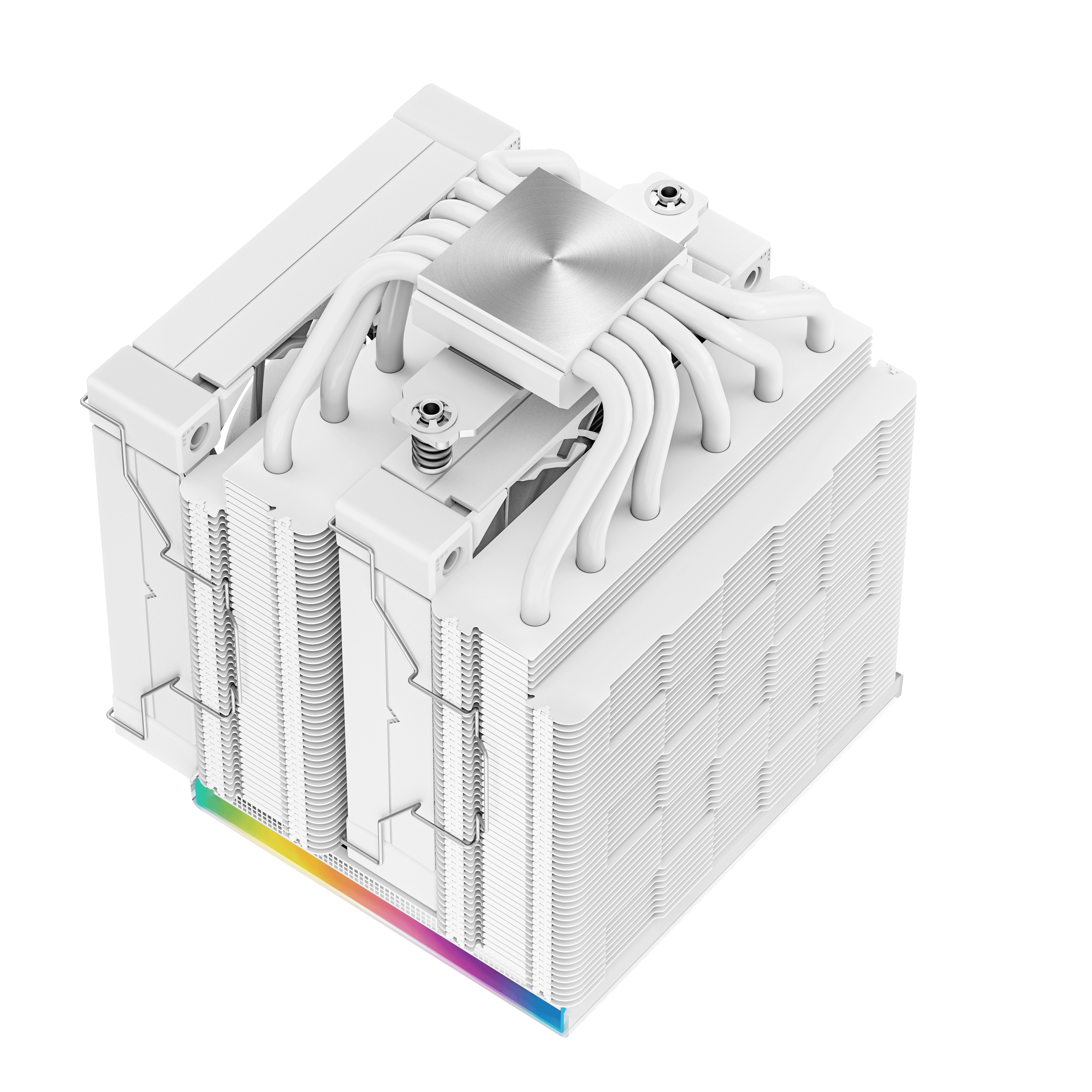 Dissipador Deepcool AK620 DIGITAL WH ARGB Branco - Switch Technology