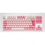 Teclado Mecânico Ducky One 3 Gossamer Pink TKL Hot-swappable MX-Silent Red PBT PT