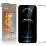 Película ACCETEL 2D Full Glue Glass - IPhone 13 Pro Max 6.7'' Preto
