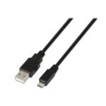 Cabo AISENS USB 0,8 m USB 2.0 USB A Micro-USB B Preto