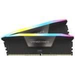 Memória RAM Corsair Vengeance RGB 32GB (2x16GB) DDR5-6000MHz CL36 Preta