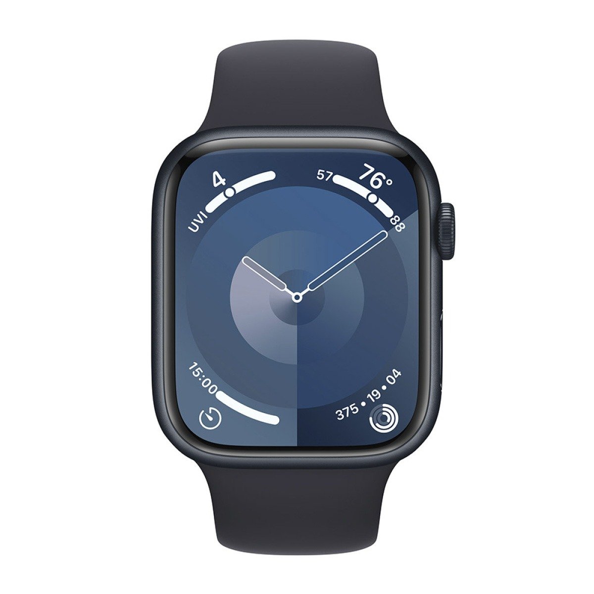 Apple Watch Series 9 GPS + Cellular 45mm Alumínio Meia-Noite c/ Bracelete Desportiva Meia-Noite - S/M - Image 1