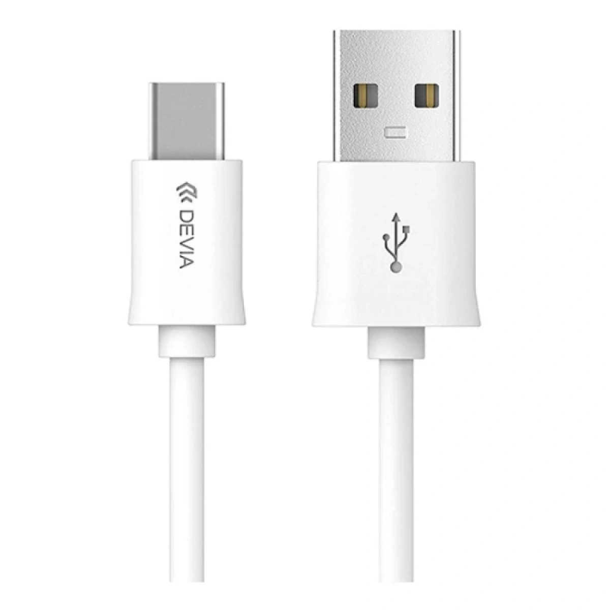 Cabo de Dados SMART SERIES DEVIA TYPE-C 5V 2.A BRANCO - Image 1