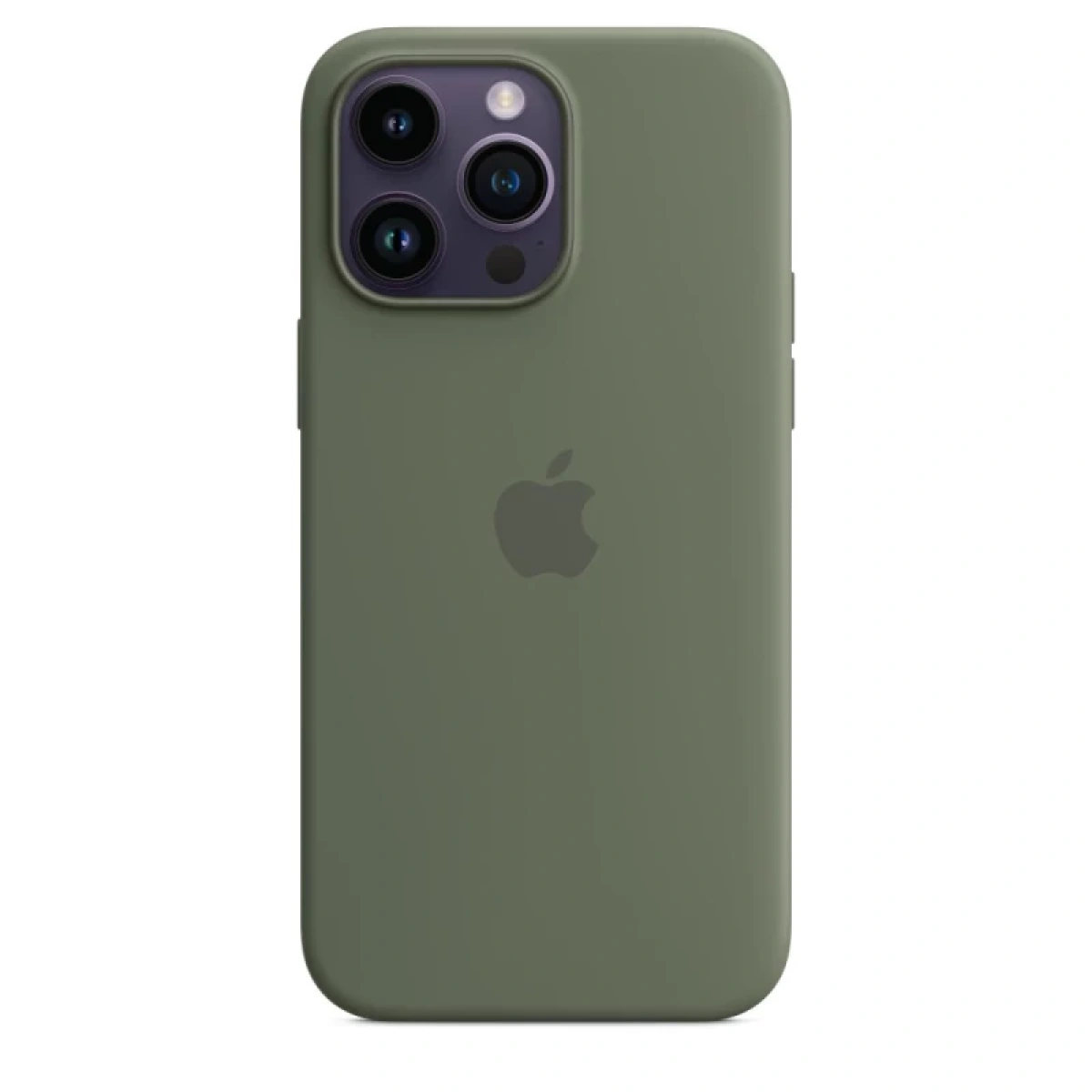capa silicone magsafe iphone 14 pro max azeitona