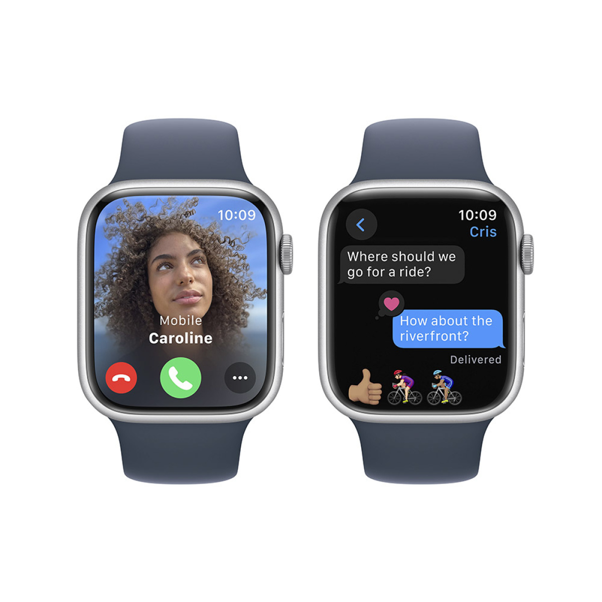 Apple Watch Series 8 GPS 45mm Alumínio com Bracelete desportiva Luz das  Estrelas