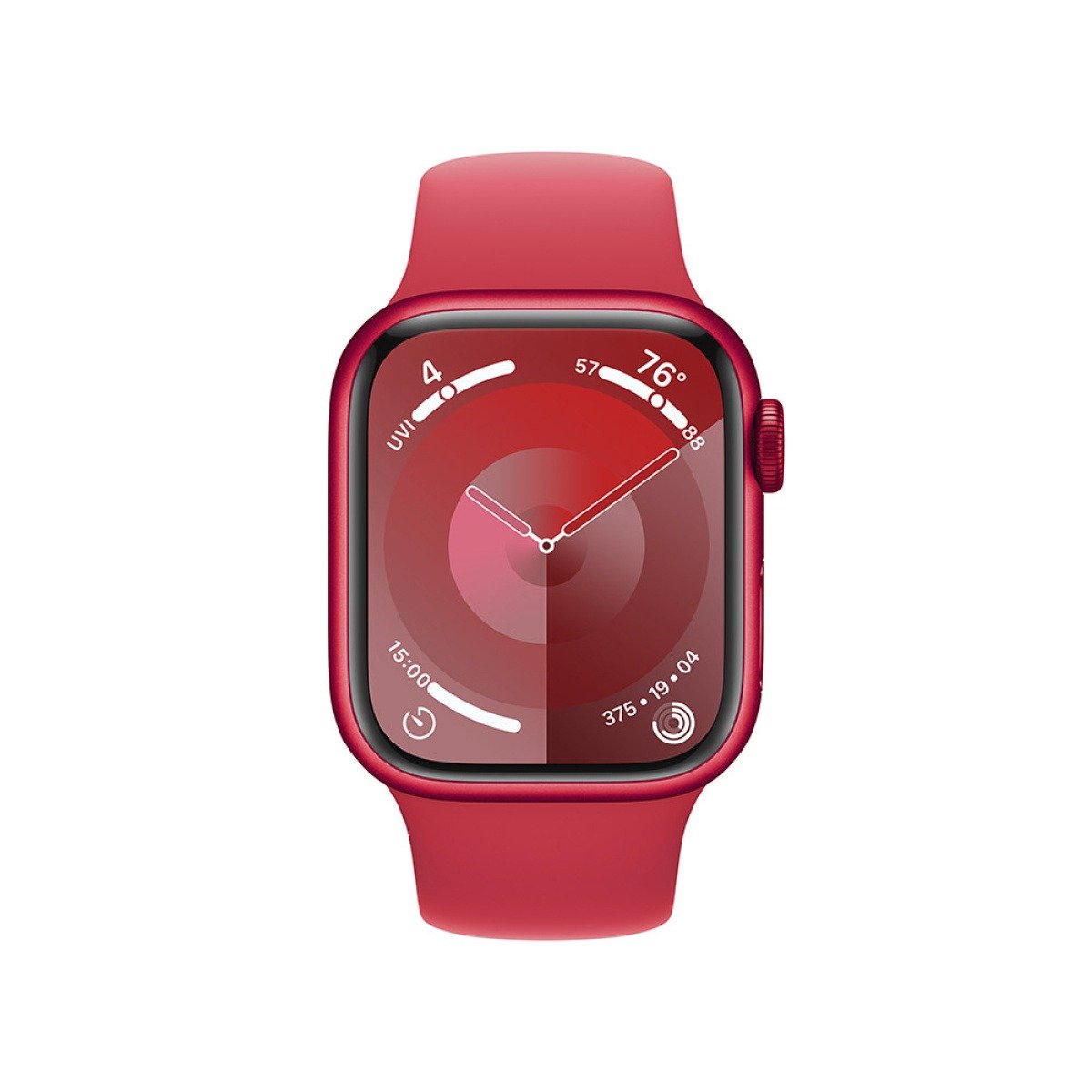 Apple Watch Series 9 GPS + Cellular 41mm Alumínio RED c/ Bracelete Desportiva RED - S/M - Image 1