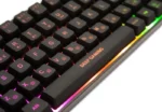 Mini Teclado Gaming  CoolBox DeepGaming TM065 RGB Preto - Image 2