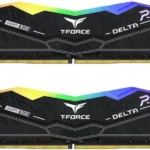 Memoria Ram Team Group Kit DDR5 Delta RGB 48GB (2 x 24GB) DDR5 7200MHz CL34 Preto