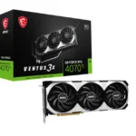 PLACA GRÁFICA MSI GEFORCE RTX 4070 TI VENTUS 3X 12G OC DLSS3