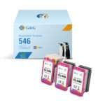 Pack 3 Tinteiros Canon CL-546XL Tricolor Reciclados (8288B001 / 8289B001)