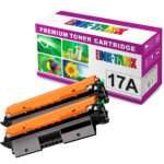 Pack 2 Toners HP 17A Compatíveis CF217A Preto