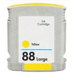 Tinteiro HP 88 Amarelo Compatível (C9393AE)