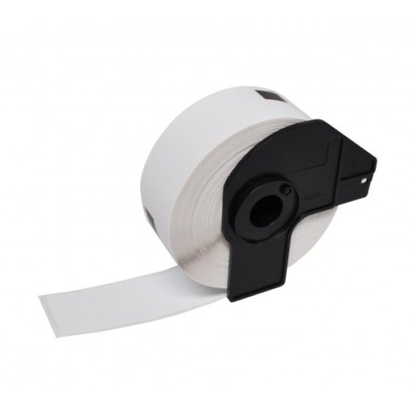 Etiquetas Compativeis Brother DK11218 24mm x 24mm pré-cortadas circulares Papel térmico