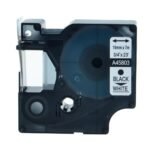 Fita Compatível Dymo D1 45803 - 19mm x 7 metros Preto/Branco S0720830