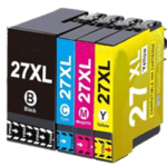 Conjunto 5 Tinteiros Epson 27 XL Compatíveis