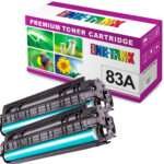 Pack 2 Toners HP 83A Compatíveis CF283A Preto