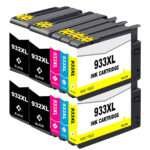 Conjunto 10 Tinteiros HP 932 XL / 933 XL Compatíveis