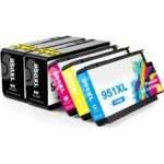Conjunto 5 Tinteiros HP 950 XL / 951 XL Compatíveis