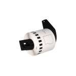 Etiquetas Compativeis Brother DK22113 película plástica Transparente - 62mm x 15.24 metros Contínua Papel térmico