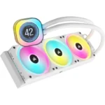 Water Cooler Corsair iCUE LINK H150i LCD 360mm Branco - Image 2