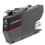 Tinteiro Brother Compatível LC421 XL Magenta