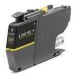 Tinteiro Brother Compatível LC421 XL Amarelo